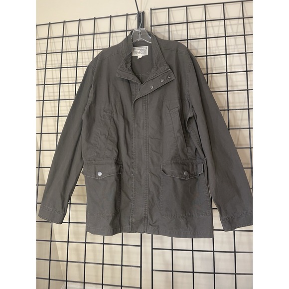 Converse One Star Jacket Green Military - Size Large Unisex‎ - Picture 1 of 8
